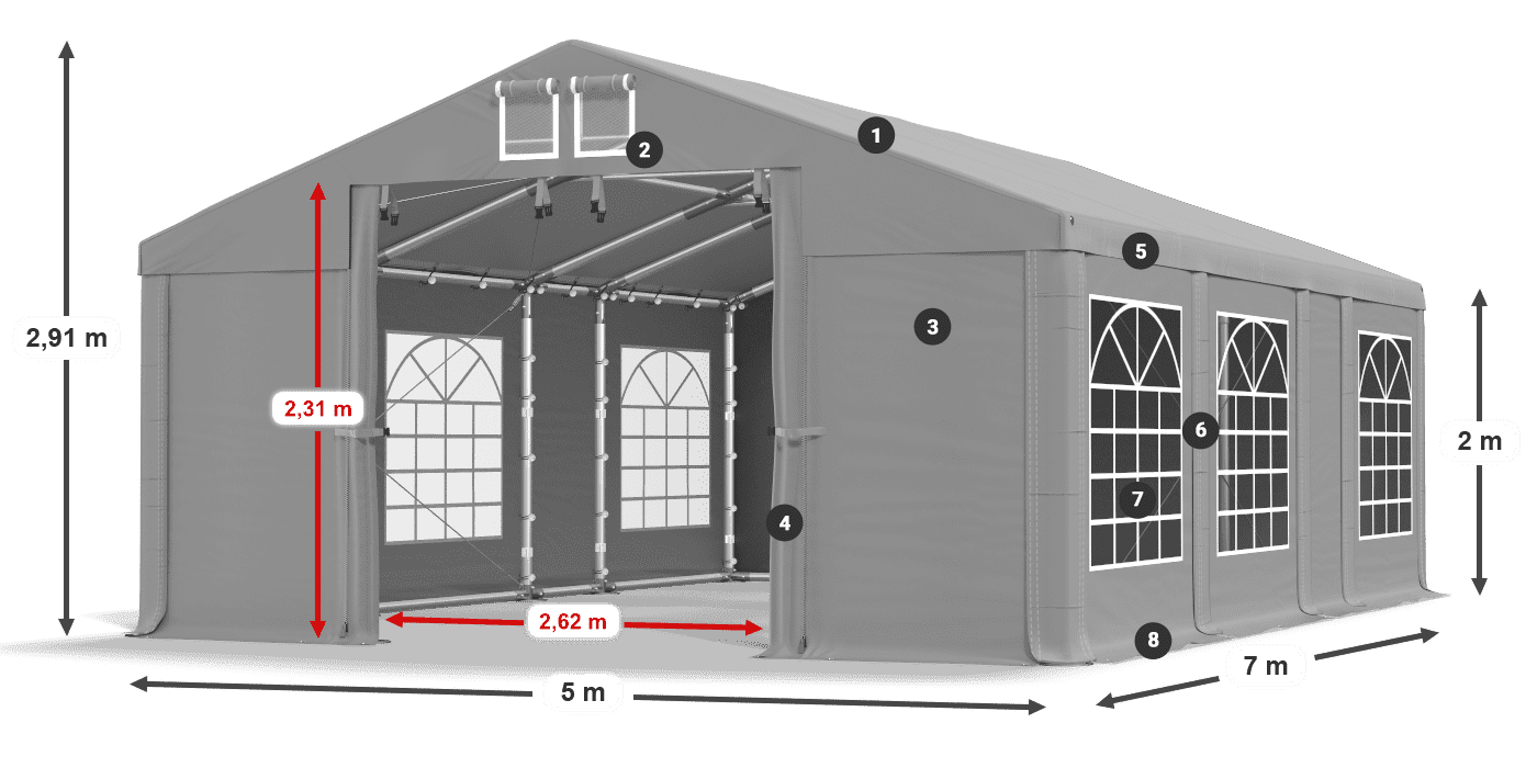 IMS 580 PVC legend 2m