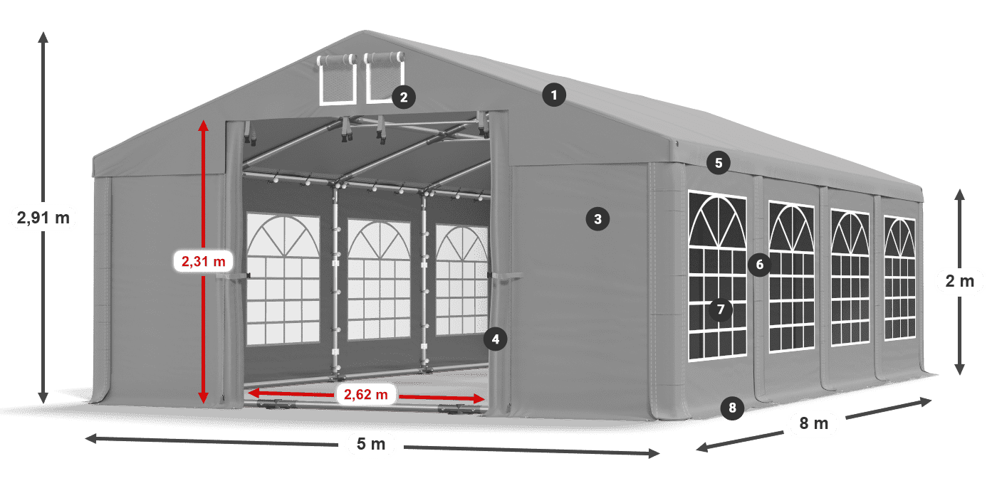 IMS 580 PVC legend 2m