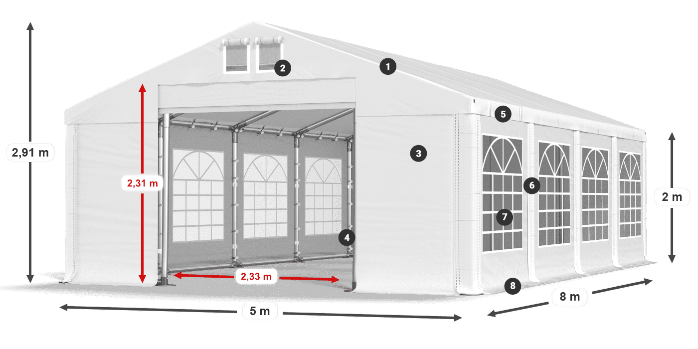 IMS 580 PVC legend 2m