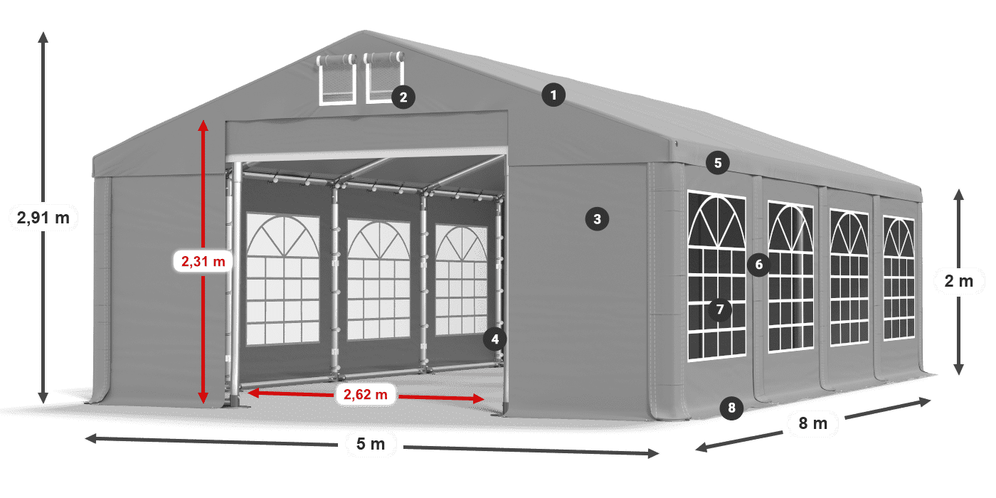 IMS 580 PVC legend 2m