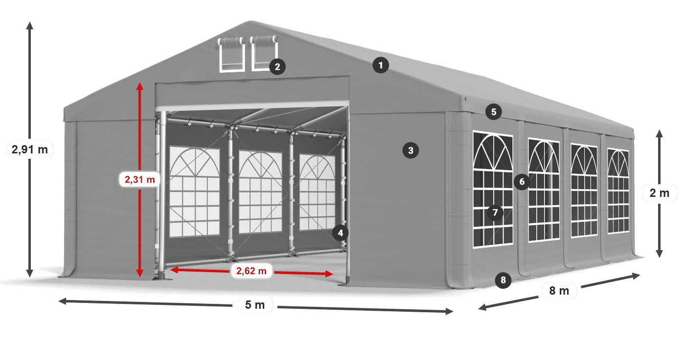 IMS 580 PVC legend 2m
