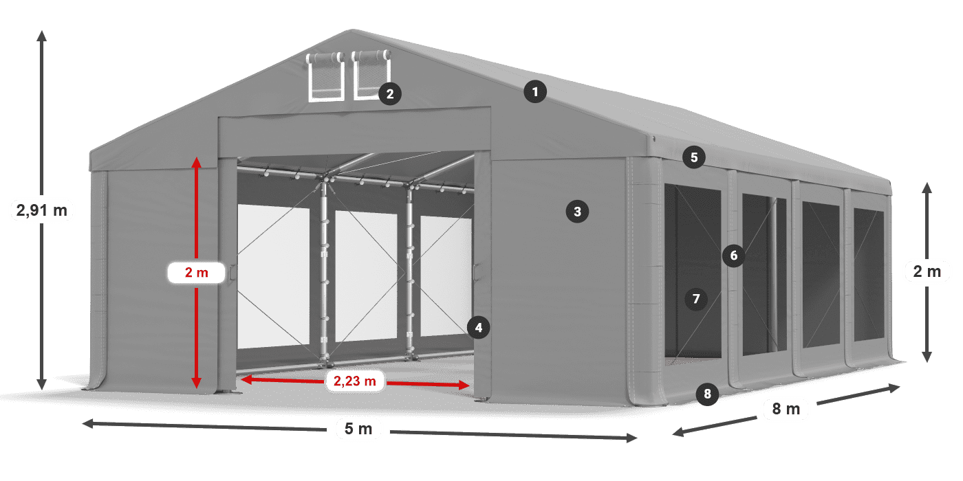 ISDT 560 PVC legend 2m