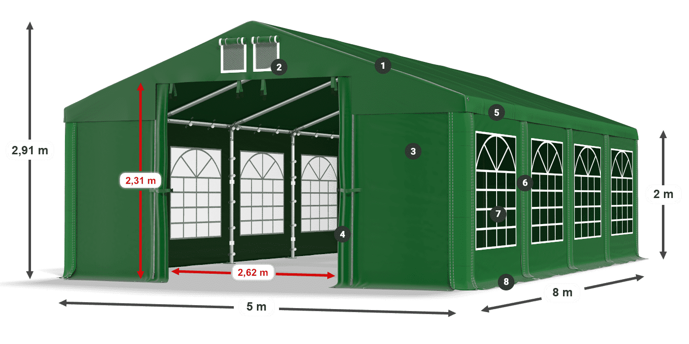 ISD 560 PVC legend 2m