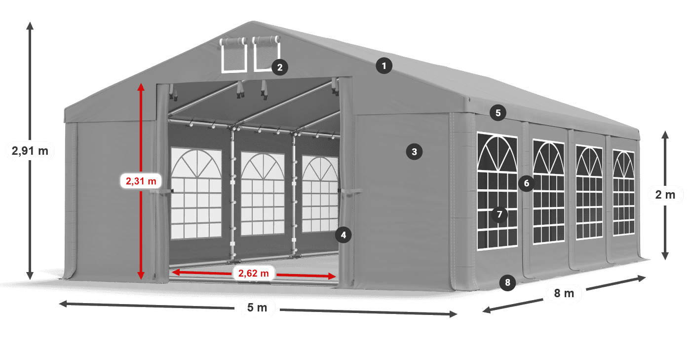 ISD 560 PVC legend 2m
