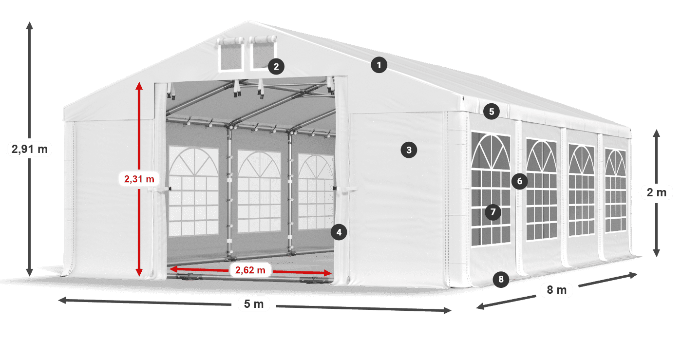 ISD 560 PVC legend 2m