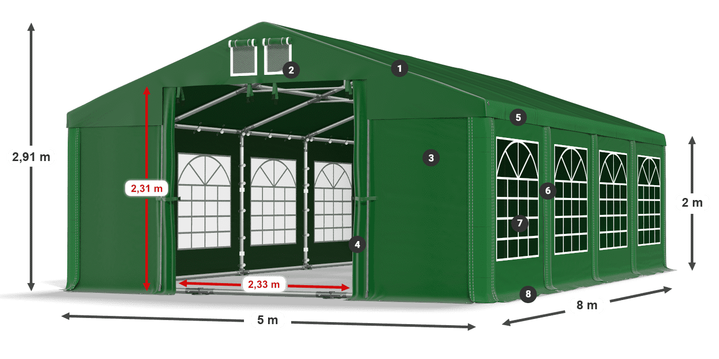 ISD 560 PVC legend 2m