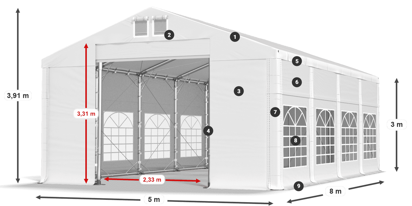 IFR 620 PVC legend 3m