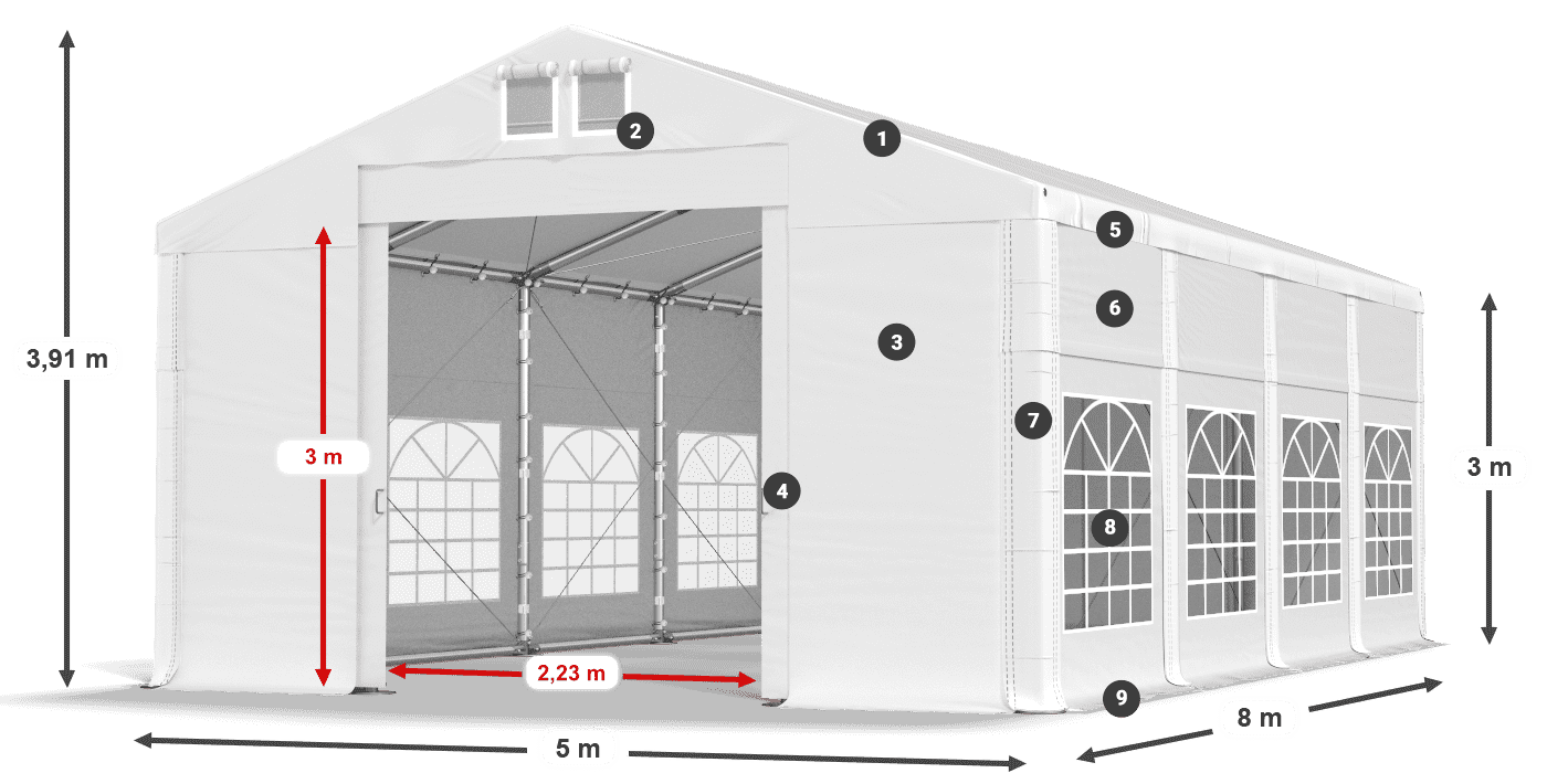 IFR 620 PVC legend 3m