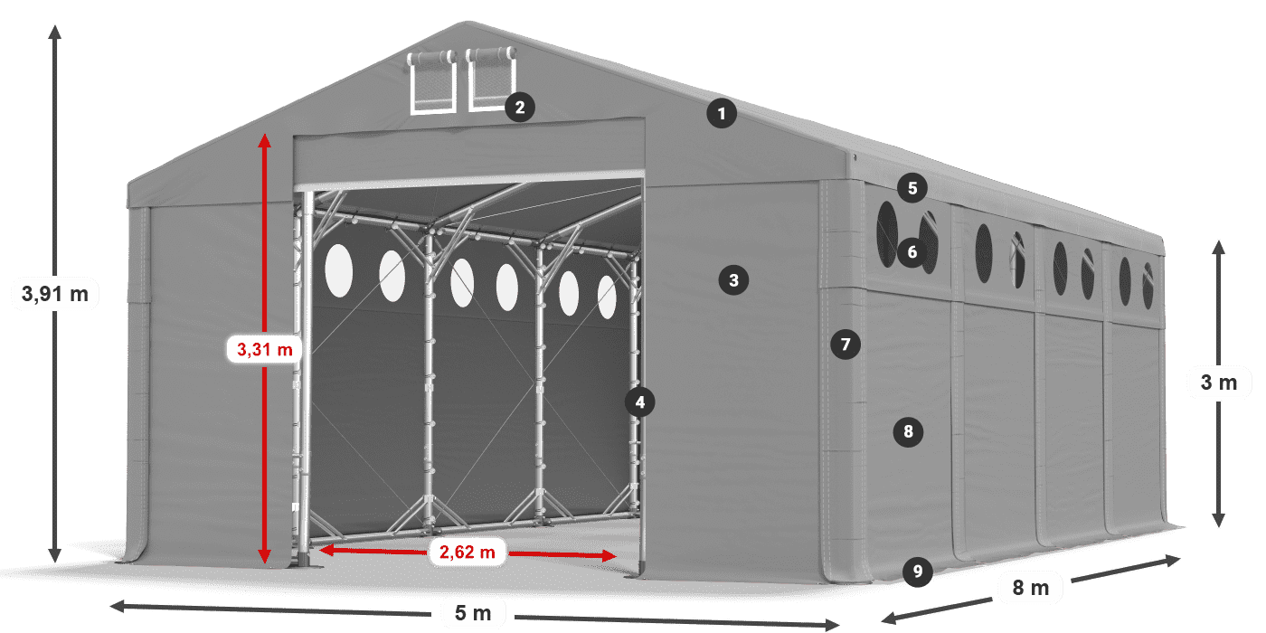 MSDO 560 PVC legend 3m