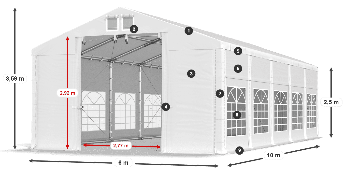 IMS 580 PVC legend 2.5m