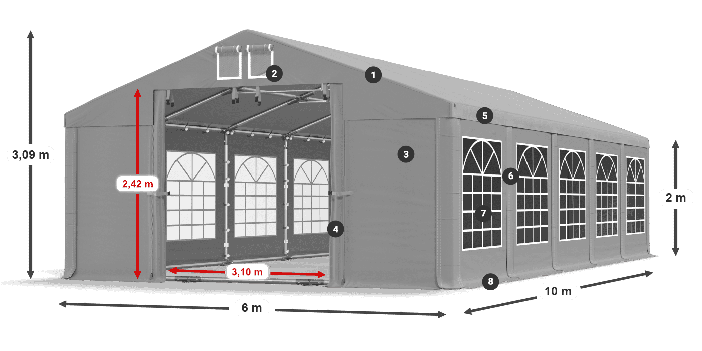 ISD 560 PVC legend 2m