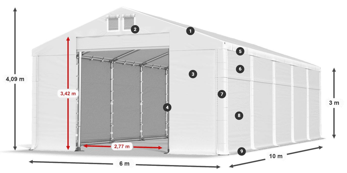 MFR 620 PVC legend 3m