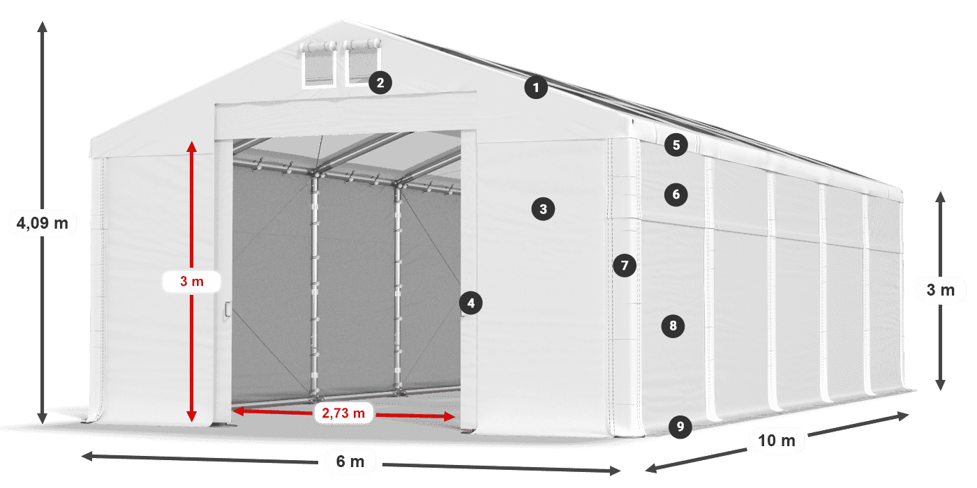 MMST 580 PVC legend 3m