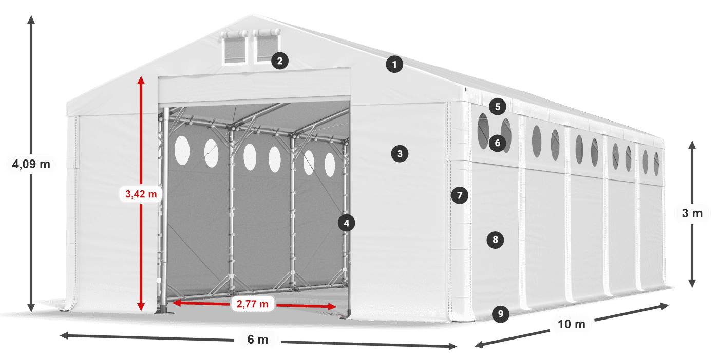 MSDO 560 PVC legend 3m