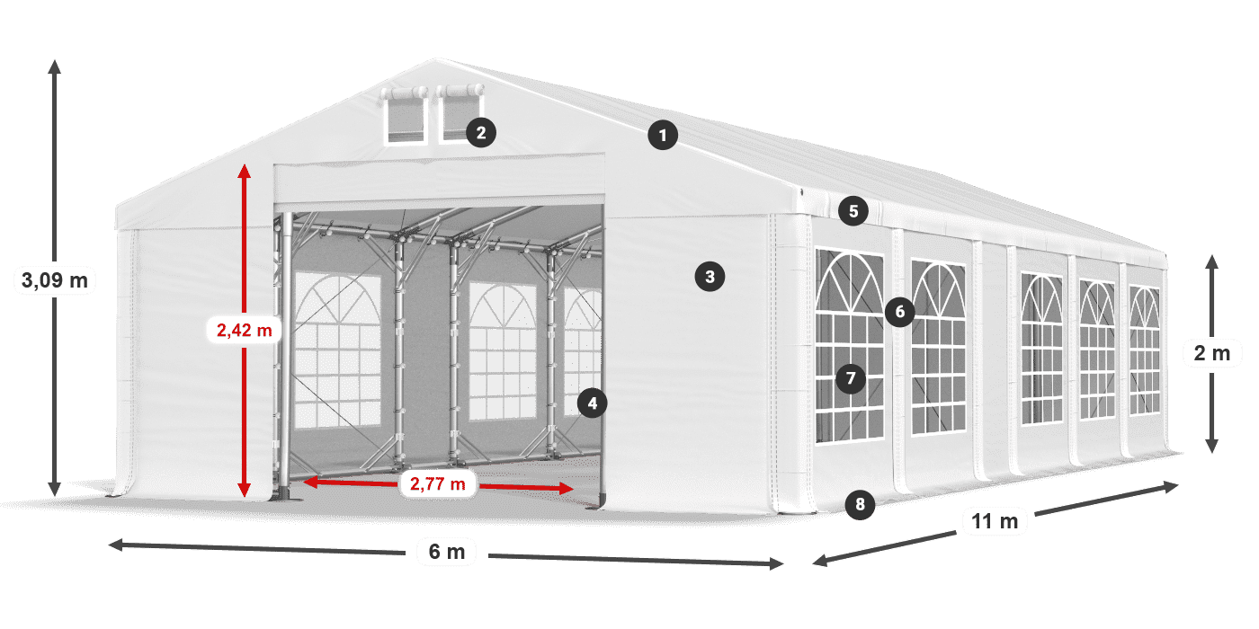 IMS 580 PVC legend 2m