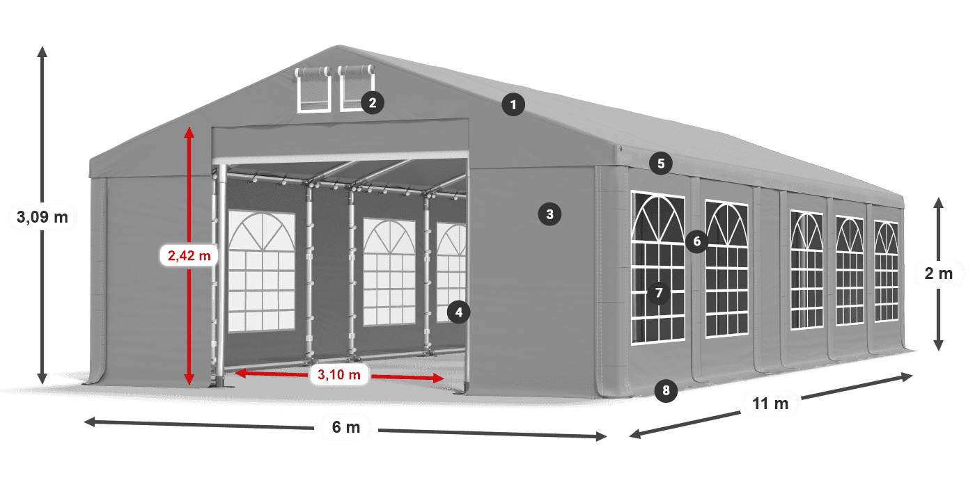 IMS 580 PVC legend 2m