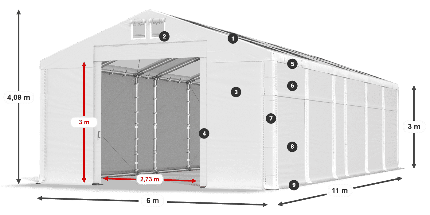 MMST 580 PVC legend 3m
