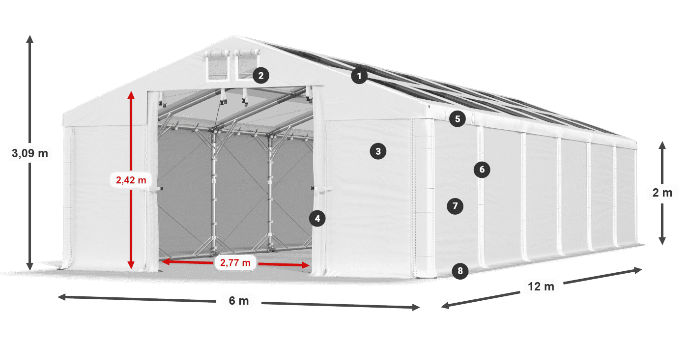 MMST 580 PVC legend 2m