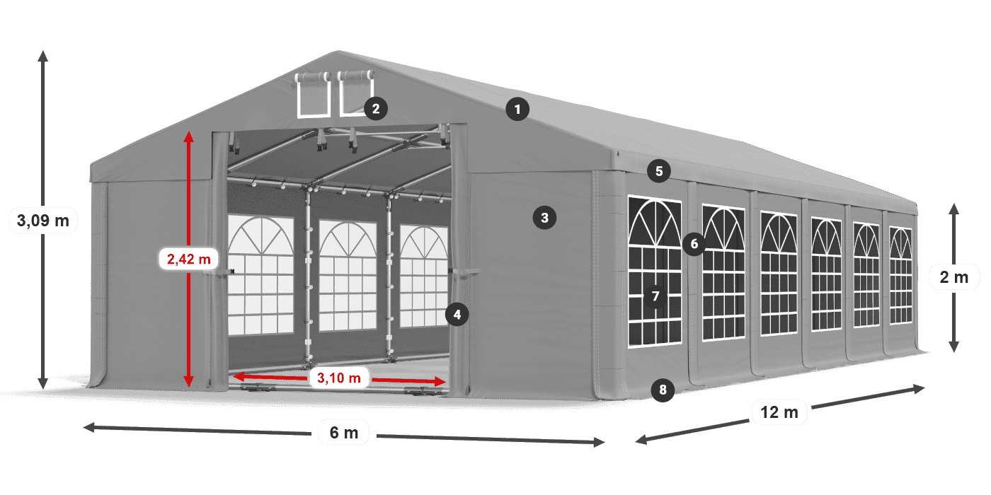 ISD 560 PVC legend 2m