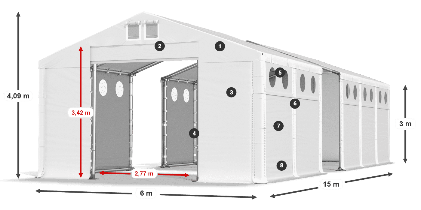MFRO 620 PVC legend 3m
