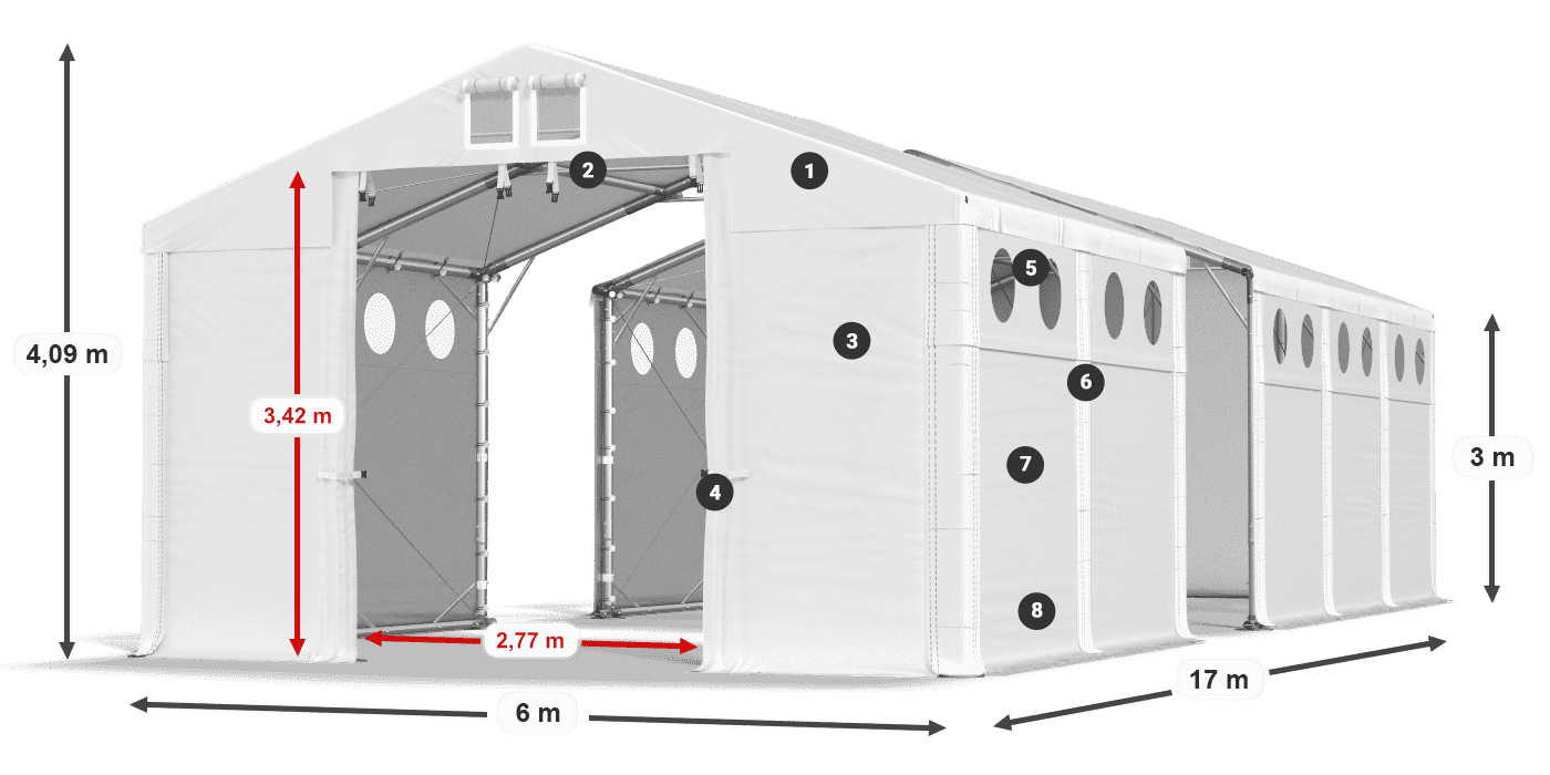 MFRO 620 PVC legend 3m