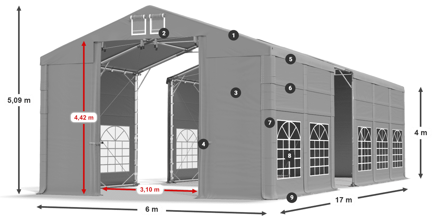 IMS 580 PVC legend 4m