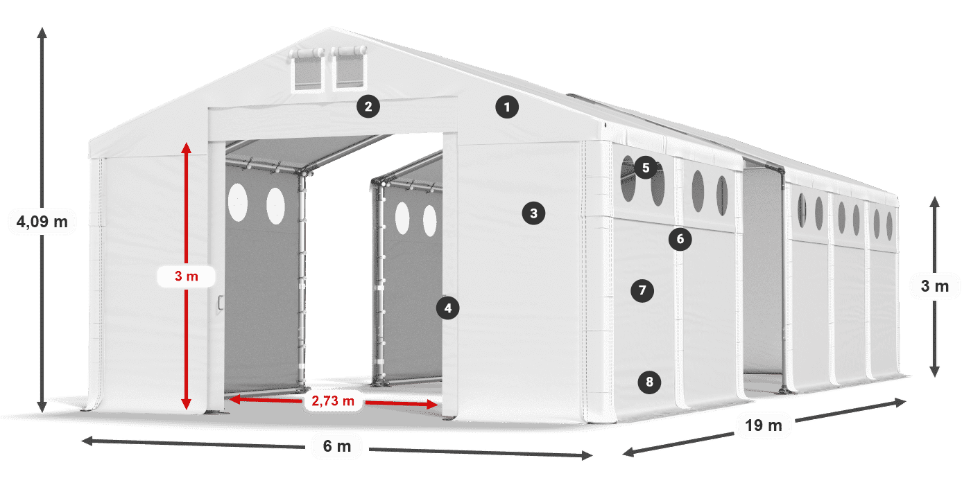 MFRO 620 PVC legend 3m