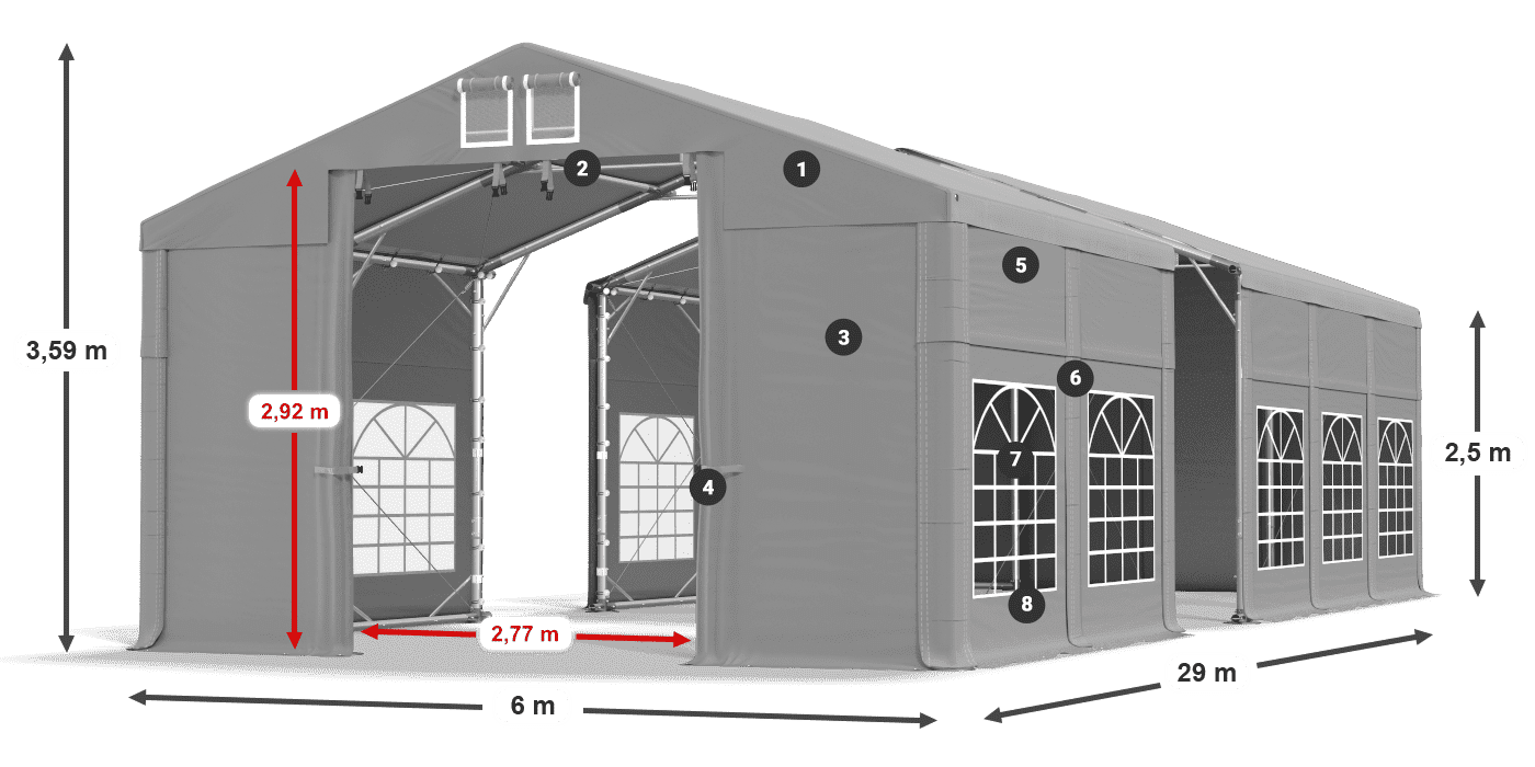 IMS 580 PVC legend 2.5m