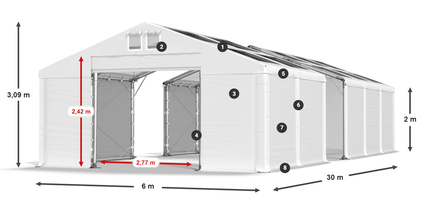 MMST 580 PVC legend 2m