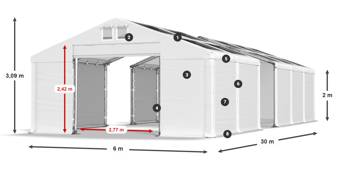 MMST 580 PVC legend 2m