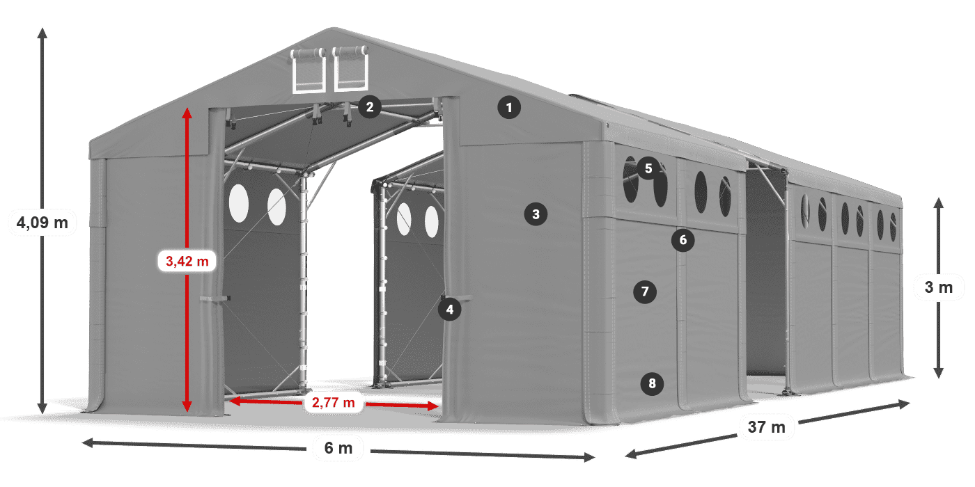 MFRO 620 PVC legend 3m