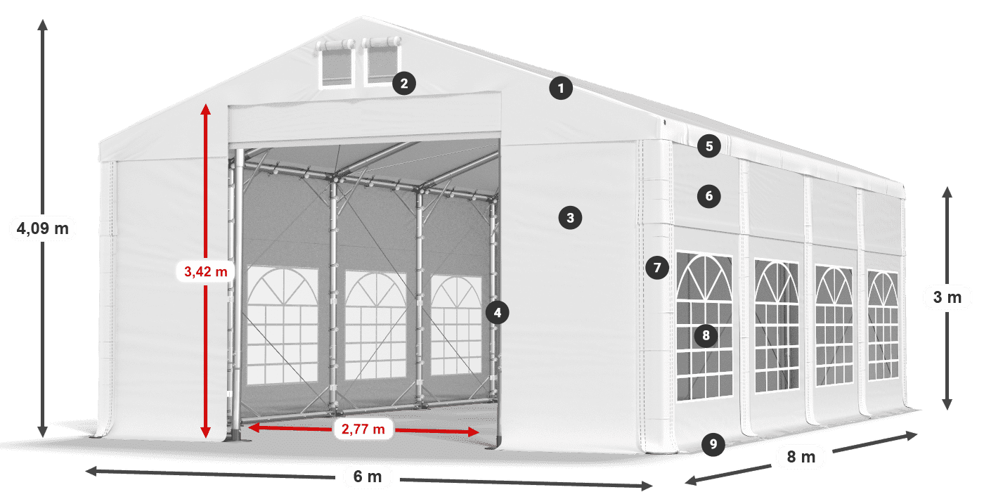 IFR 620 PVC legend 3m