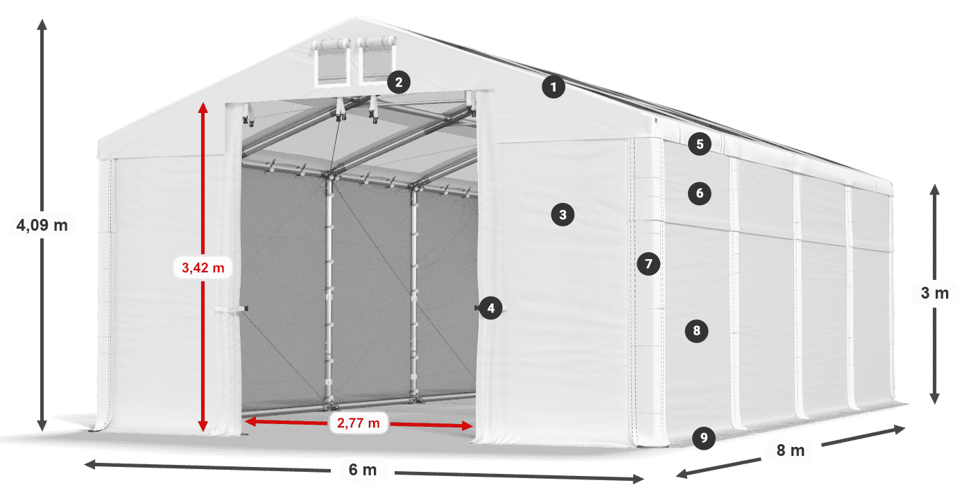 MMST 580 PVC legend 3m
