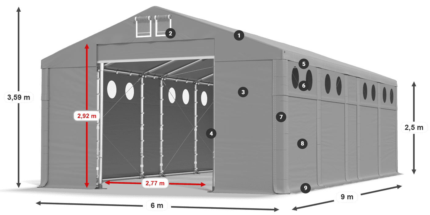 MFRO 620 PVC legend 2.5m