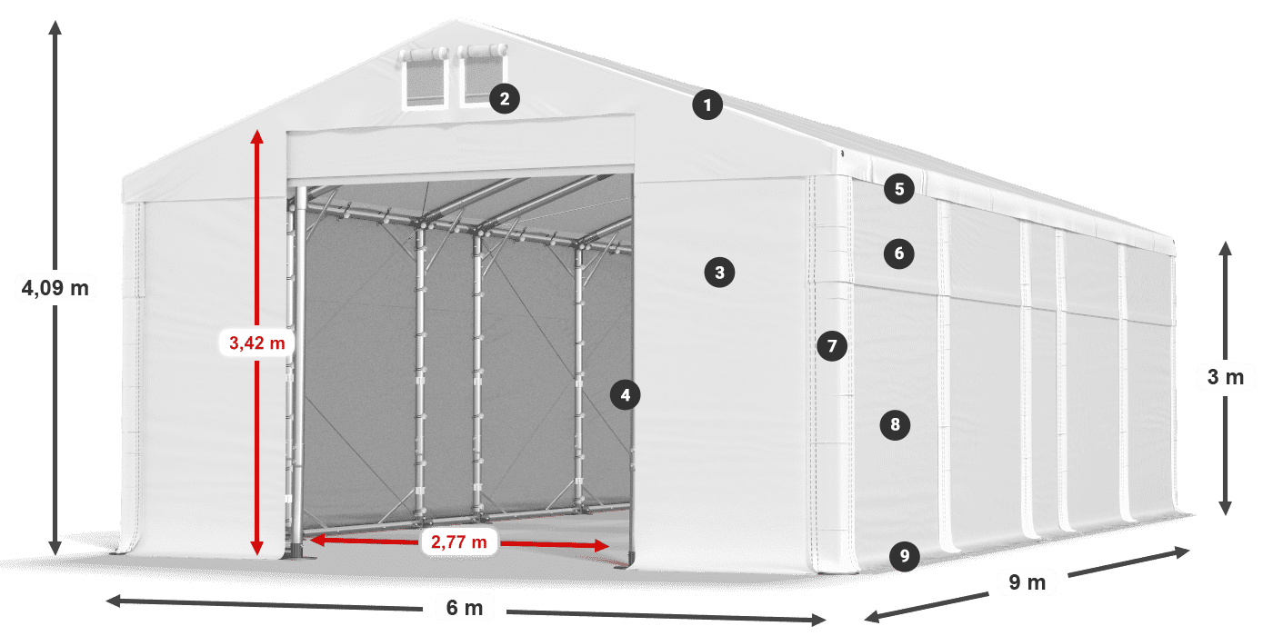 MFR 620 PVC legend 3m