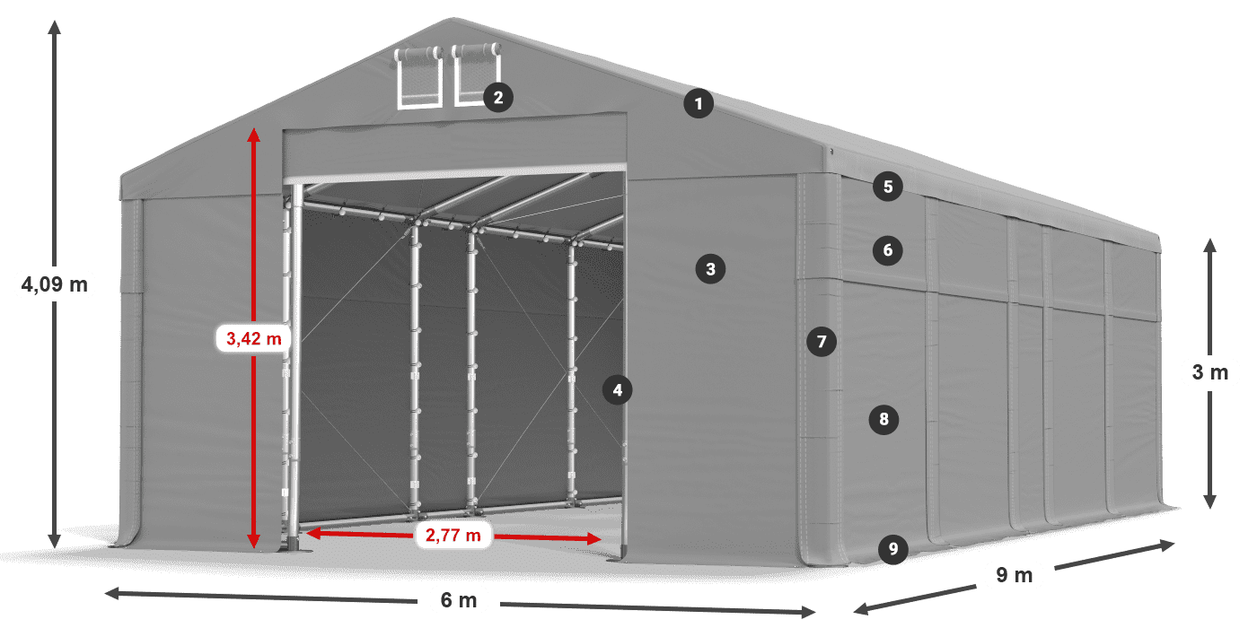 MFR 620 PVC legend 3m