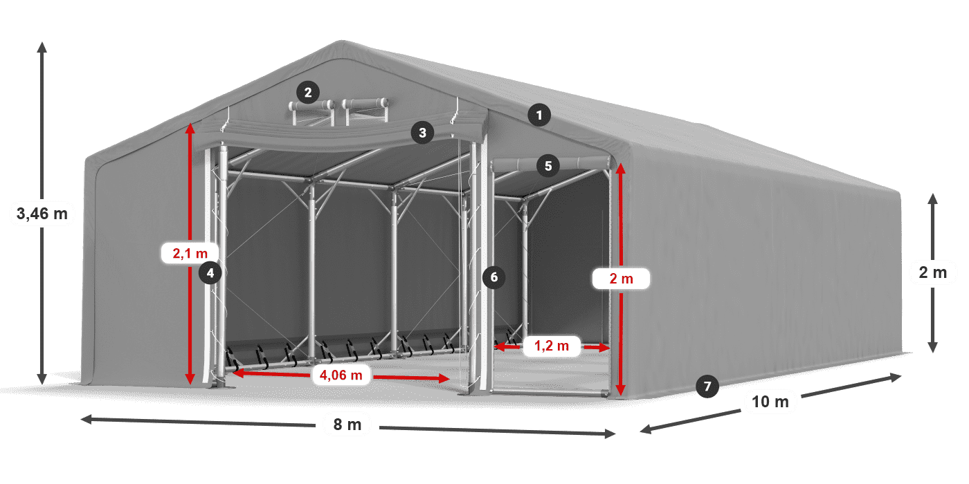 SFR 600 PVC legend