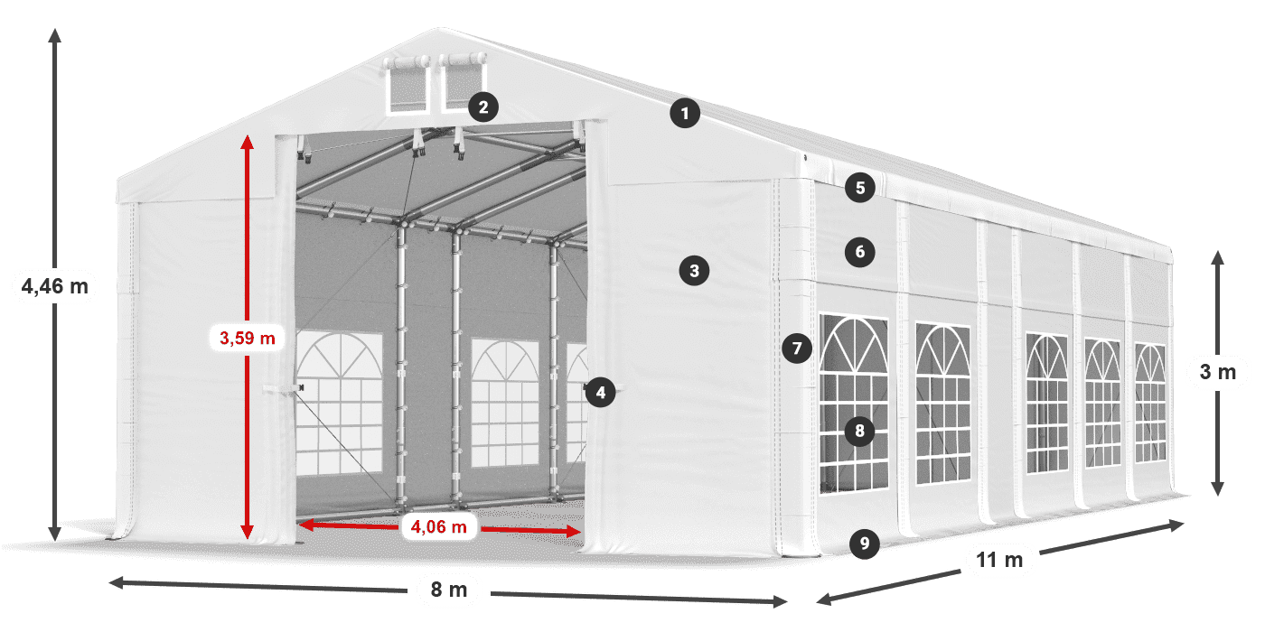 IFR 620 PVC legend 3m