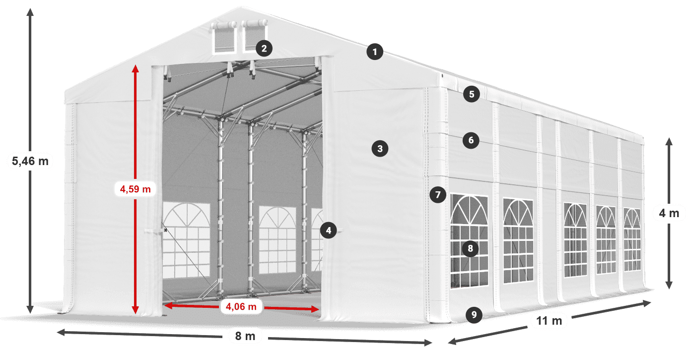 IMS 580 PVC legend 4m