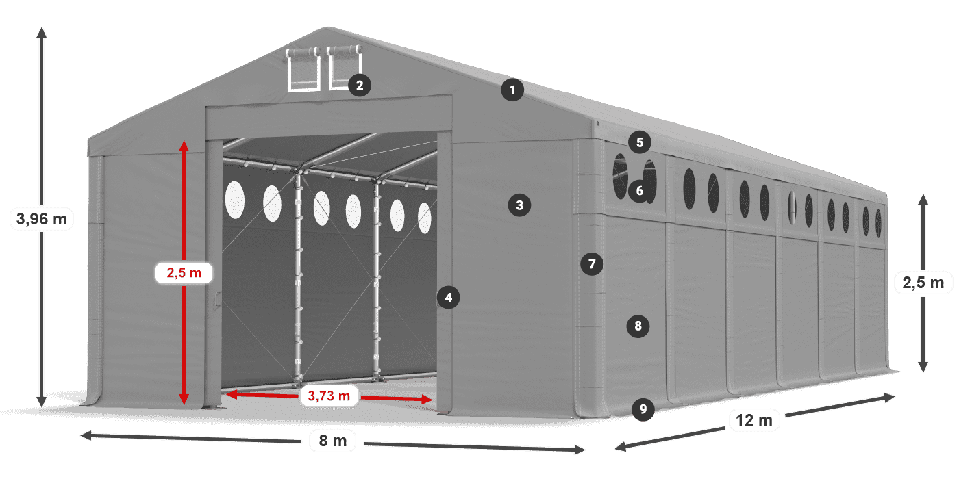 MFRO 620 PVC legend 2.5m