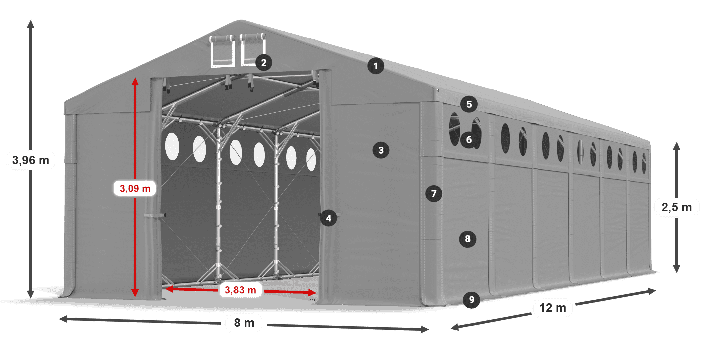 MSDO 560 PVC legend 2.5m