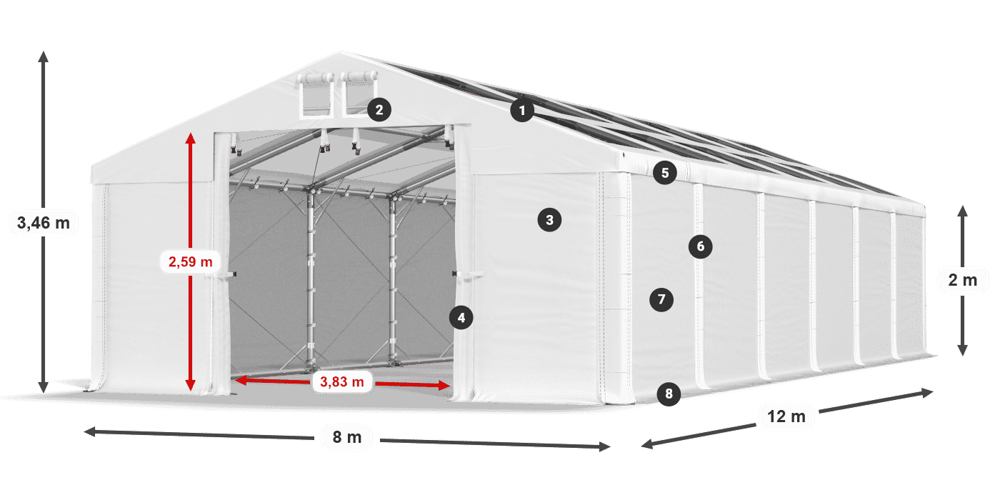 MMST 580 PVC legend 2m