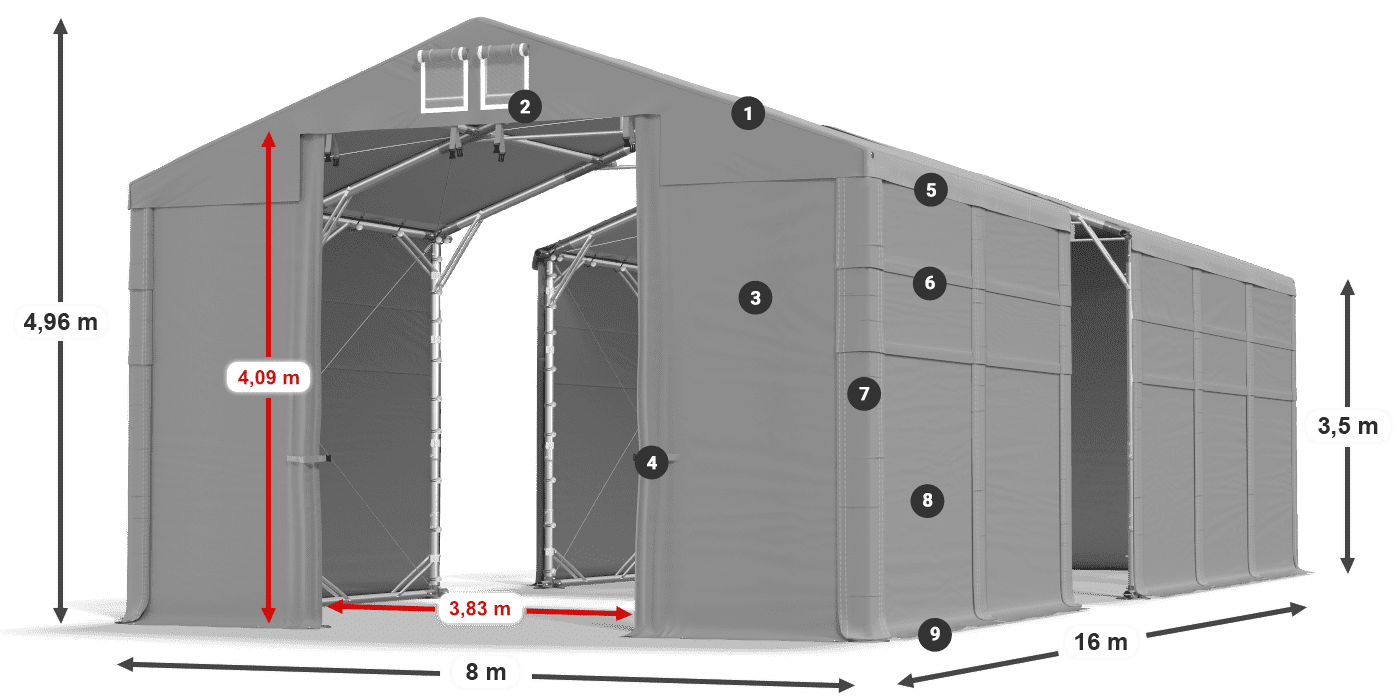 MFR 620 PVC legend 3.5m