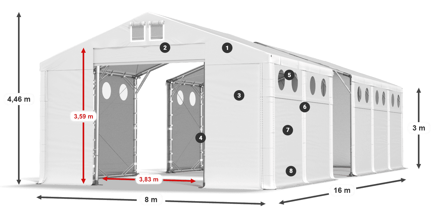 MMSO 580 PVC legend 3m