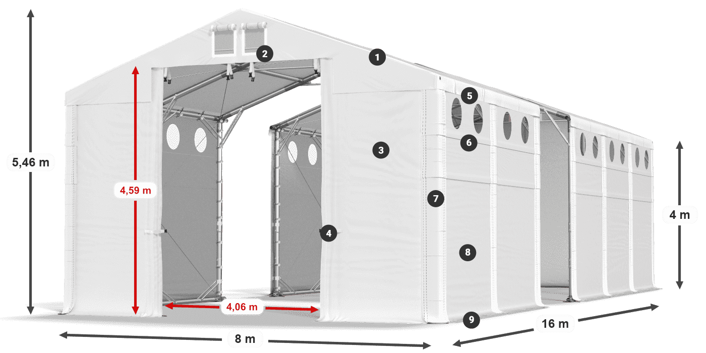 MFRO 620 PVC legend 4m
