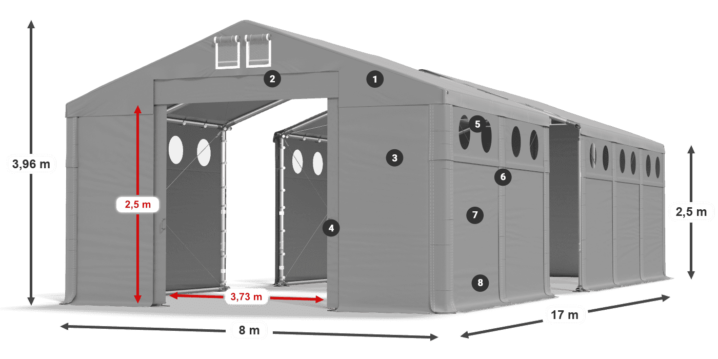 MFRO 620 PVC legend 2,5m