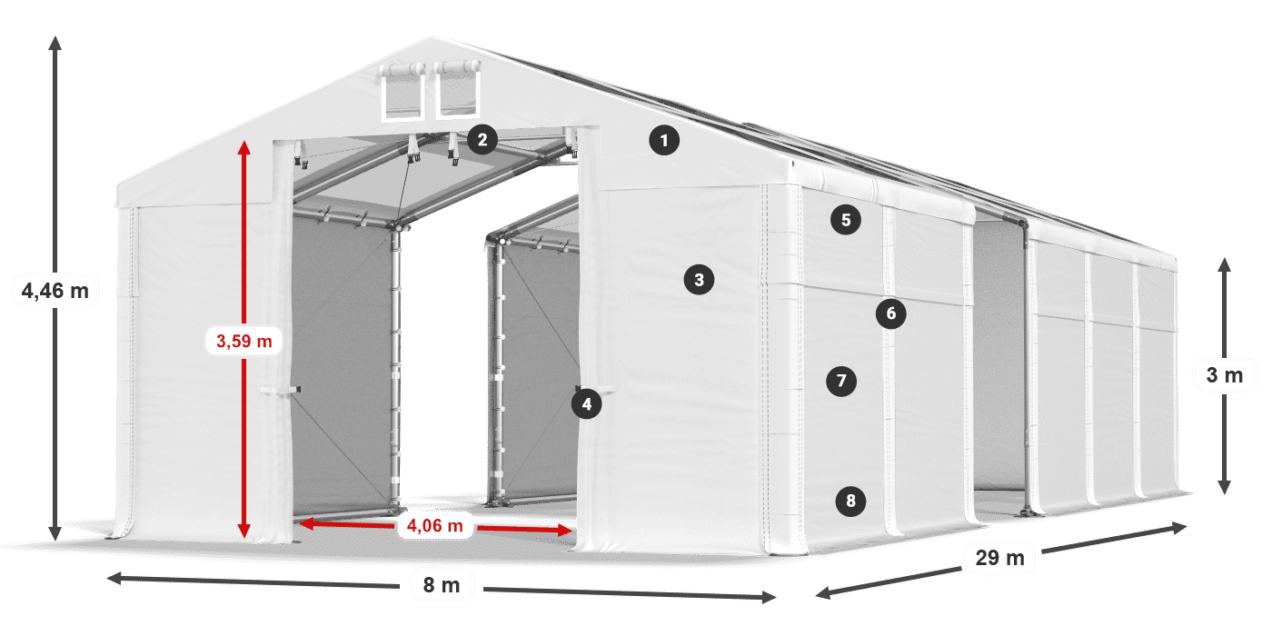 MMST 580 PVC legend 3m