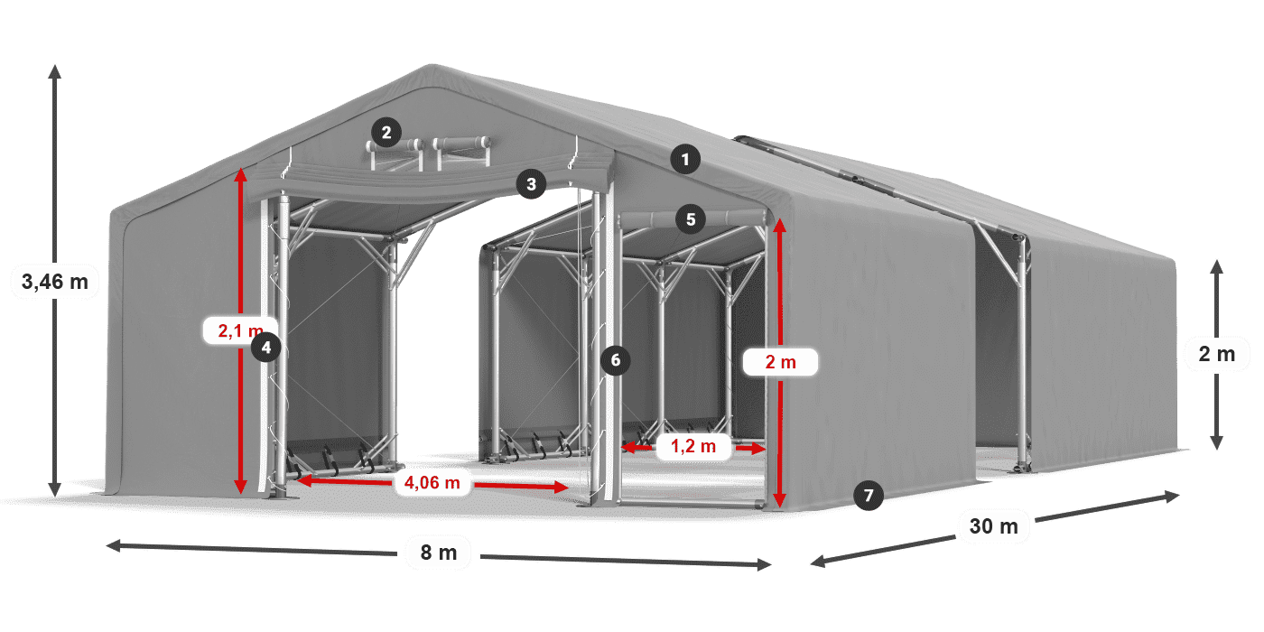SFR 600 PVC legend