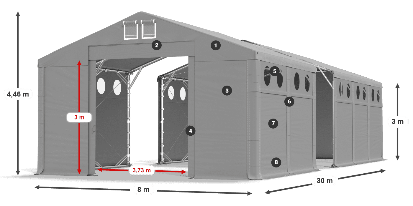 MFRO 620 PVC legend 3m