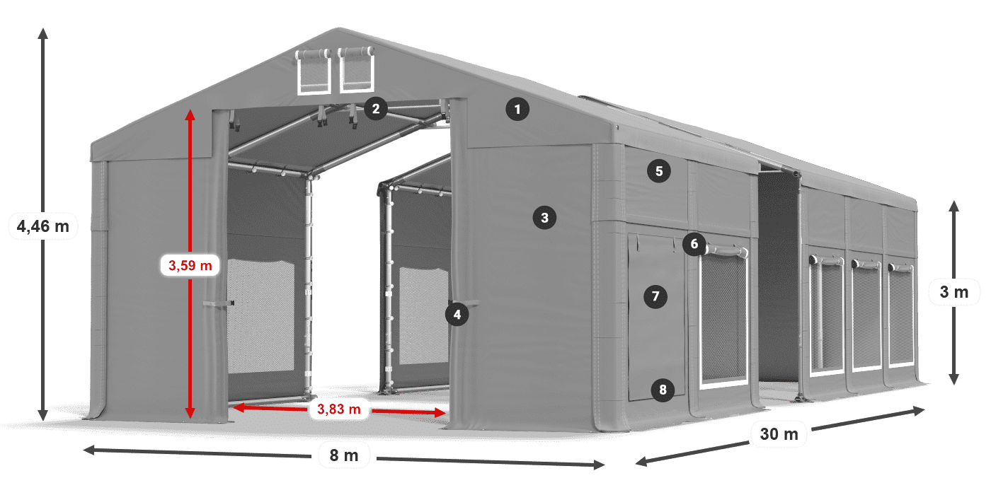 ISDM 560 PVC legend 3m